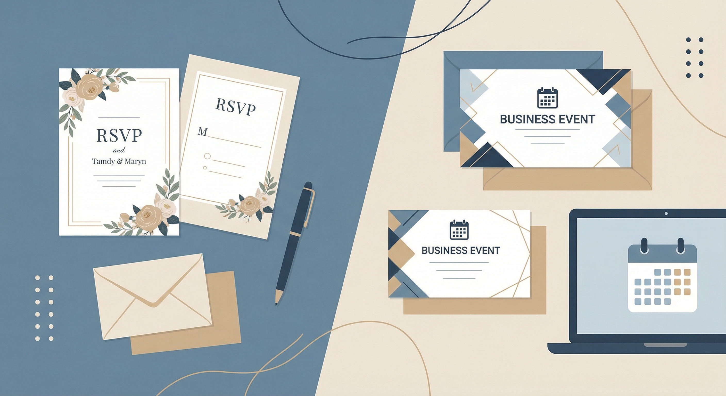 Custom RSVP Templates for Weddings and Business Events in 2026