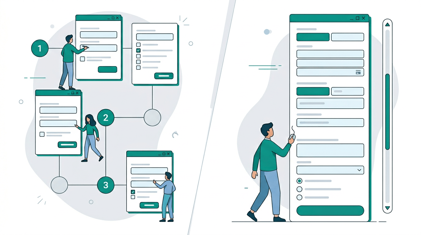 Multi-Step Forms vs Single-Page Forms: Which Converts Better?